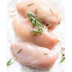 하림 무항생제 1등급 냉장 생 닭 정육(다리살)스킨유 1kg, 30g, 1개