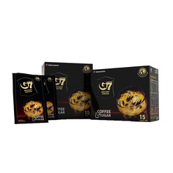 G7 2 in 1 커피앤슈거 믹스커피, 15개입, 2박스, 16g