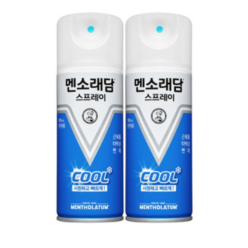 멘소래담 쿨 스프레이파스 에스 180ml, 1개입, 2개