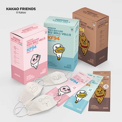 카카오프렌즈 페이스 V마스크 KF94 아동용 소형 30매 화이트, 프로도, 1통, 30매입