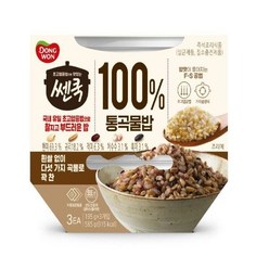 동원 쎈쿡 100% 통곡물밥 (195G*3), 3개, 195g