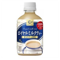 일본 포카삿포로 카페 로얄 밀크티 270ml 24개