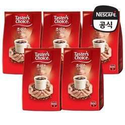 네스카페 테이스터스 초이스 오리지날 600G (파우치) x 5팩, 5개