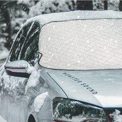 자동차 눈 성에방지커버 차량용 앞유리덮개 사계절 성애방지커버 앞창 햇빛가리개