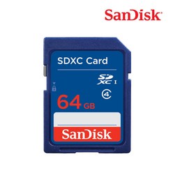 샌디스크 8GB SD카드 CLASS4 SDHC SDSDB -008G 15MB/s 기본형, 64GB