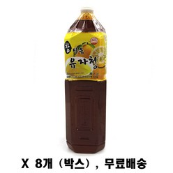 파낙스 참다음 유자청, 1.5L, 8개