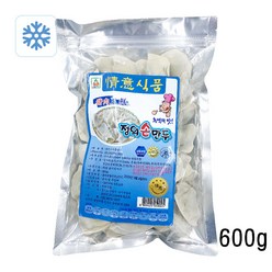 터보마켓중국식품 정의만두 산센 (부추새우돼지고기) 물만두 중국만두 냉동, 1개, 600g