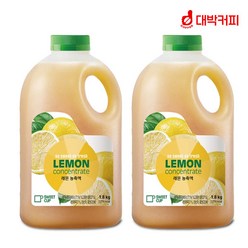 스위트컵 레몬 농축액 1.8kg 2개, 1800ml