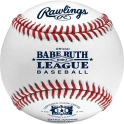 롤링스 야구공 | BABE RUTH LEAGUE 야구공 | 토너먼트 등급 청소년/14U | 12 카운트, 단일옵션, 1개