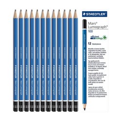 스테들러 마스 루모그라프 100 전문가용 연필, 2B, 12개