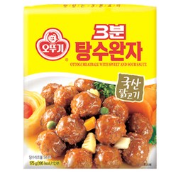 오뚜기 3분 탕수완자, 175g, 12개