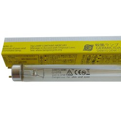 산쿄 TUV G10T8 10W 자외선 공기 액체 살균 램프, 1개