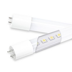 LED FL 직관형광등 18W 직관 형광등 32W 40W 대체형 램프 삼파장 조명 전구, LED 직관램프 18W 주광색(흰빛), 1개