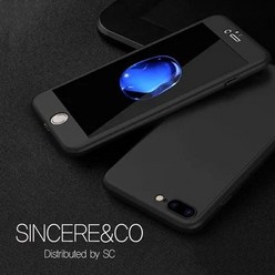 신서엔코 아이폰8플러스 아이폰7플러스 - 360 하드 풀 커버 케이스 휴대폰