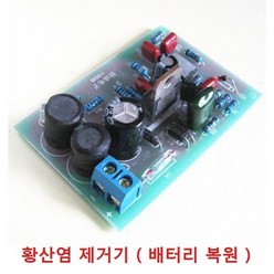 황산염 제거기 DC 12V 용 자동차 배터리 복원, 1개