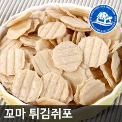 장수왕 꼬마 튀김 쥐포 400g 중부시장도매, 1, 1봉