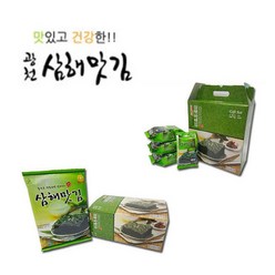 복희몰 광천김 삼해맛김 (파래전장+파래식탁) 짜지않은김 고소한김, 2박스