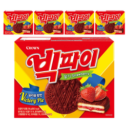 크라운 빅파이 딸기