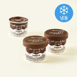 [로켓프레시] 미스터밀크 제주성이시돌목장 초코 젤라또 (냉동), 100ml, 3개입, 1개