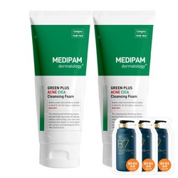 메디팜 여드름 기능성 클렌징폼 220ml 2개(사은품증정)