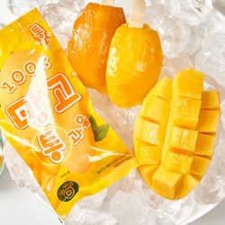 냉동 아이스 망고바 망고 100% 통과육, 15개, 60g