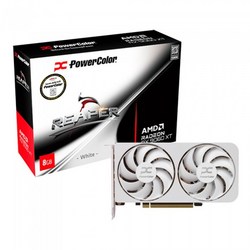 PowerColor 라데온 RX 9060 XT Reaper White D6 8GB 대원씨티에스, 단일상품