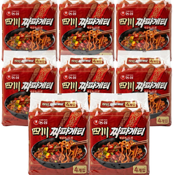 사천짜파게티 137g 4개입 X 8개 (박스) 라면 (총 32봉)