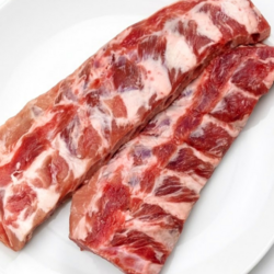 최고기나라 근막제거 돼지고기 듀록 통 등갈비 쪽갈비 3kg, 1개