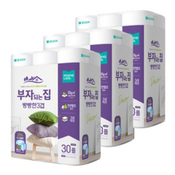 부자되는집 빵빵화장지 30롤, 30m, 30롤, 3개