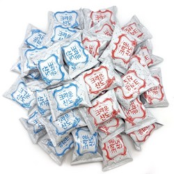 크라운산도 딸기 30개+크림 30개 믹스 대용량 낱개 개별포장 크림샌드, 60개, 20.8g