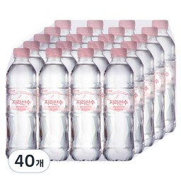 지리산수 핑크 500ml 40개, 가성비 최고의 생수 추천