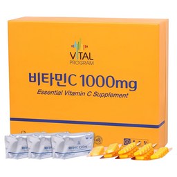 바이탈프로그램 비타민C 1000mg, 건강을 지키는 비타민의 진리!