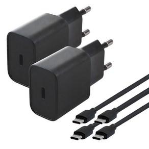 홈플래닛 25W PPS PD 3.0 초고속 충전기 + CtoC 케이블 1.2m