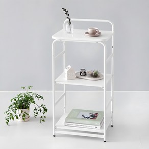 마켓비 OLLSON 선반, 올화이트, 3단