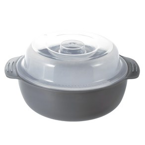 코멧 전자레인지 라면용기 그레이 1L