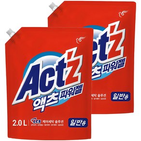 액츠 파워젤 세탁세제 일반용 리필