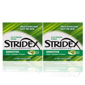 스트라이덱스 센시티브 필링 패드 180g, 55매입, 2개