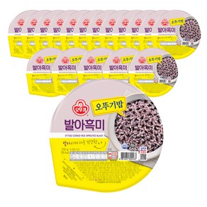 오뚜기 발아흑미 즉석잡곡밥