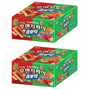 해태제과 후렌치파이 콤보팩, 768g, 2개