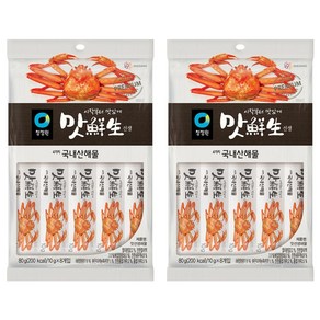 맛선생 해물 스틱, 80g, 2개