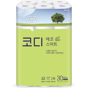 코디 3겹 에코 스마트 롤화장지