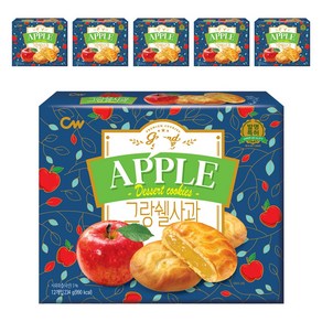 청우식품 그랑쉘 사과, 234g, 6개