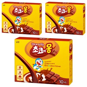 초코에몽 진하게 타먹는 핫초코분말, 30g, 10개입, 3개