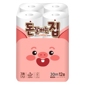 돈잘버는집 3겹 롤화장지
