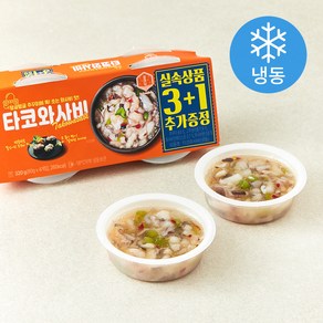 설래담 타코 와사비 양념 주꾸미 3 + 1 (냉동), 320g, 1개
