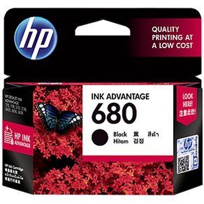 HP No.680 정품잉크