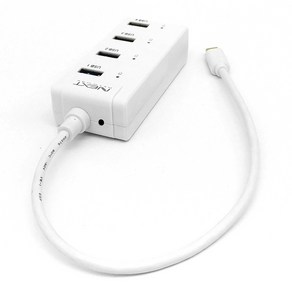 넥스트유 USB 3.1 C타입 4포트 무전원허브 NEXT-515TC