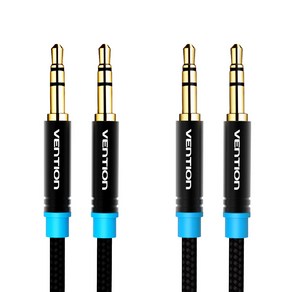 벤션 무산소 3.5mm 스테레오 고급형 AUX 케이블 0.5m 2p