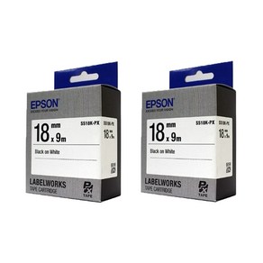 엡손 라벨카트리지 SS18K 18mm 2p