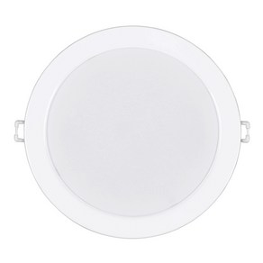 티엘커뮤니티 고효율 LED 원형 방습 매입등 15W 조명, 전구색, 1개